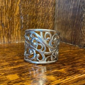 Women’s silver bangle bracelet